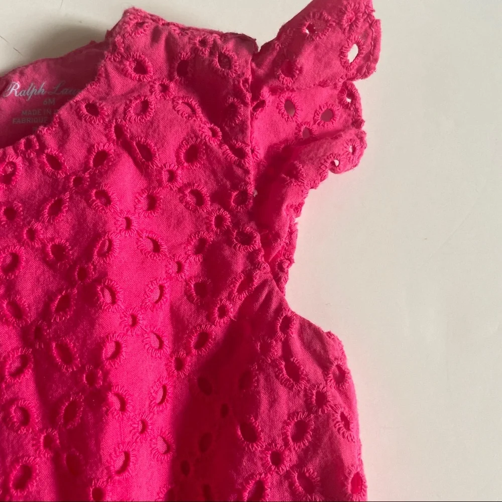 Ralph Lauren Little Spring Eyelet Top